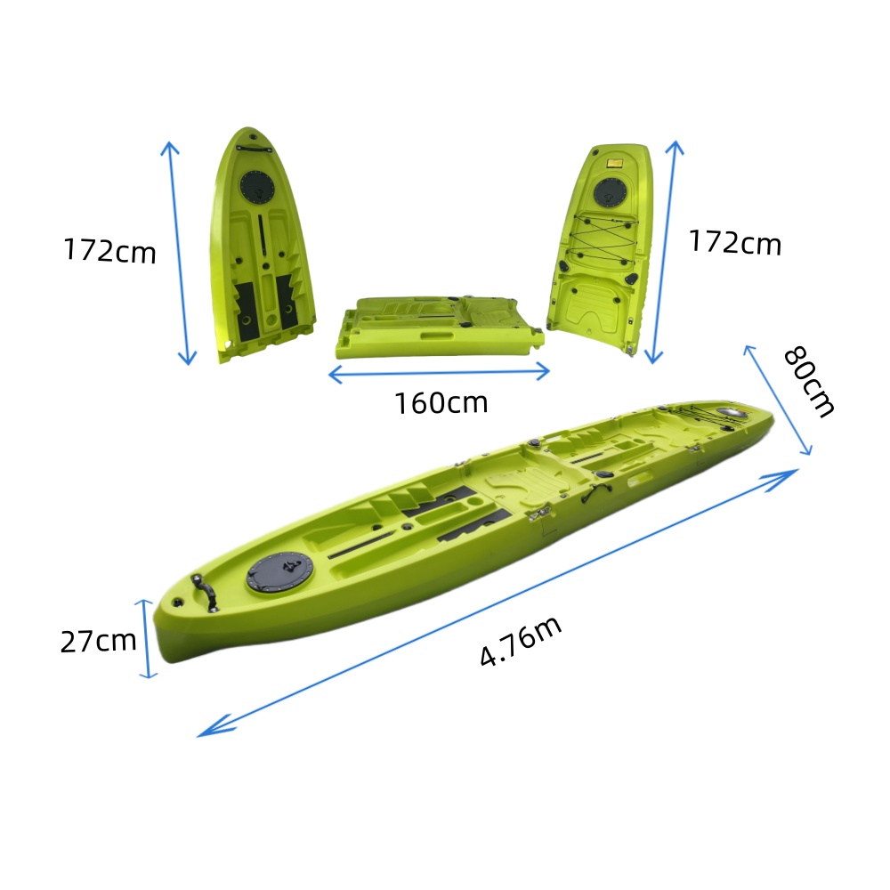 New Modular Tandem Double Sit- - Fishing Kayak Sit On Top のレビューと価格