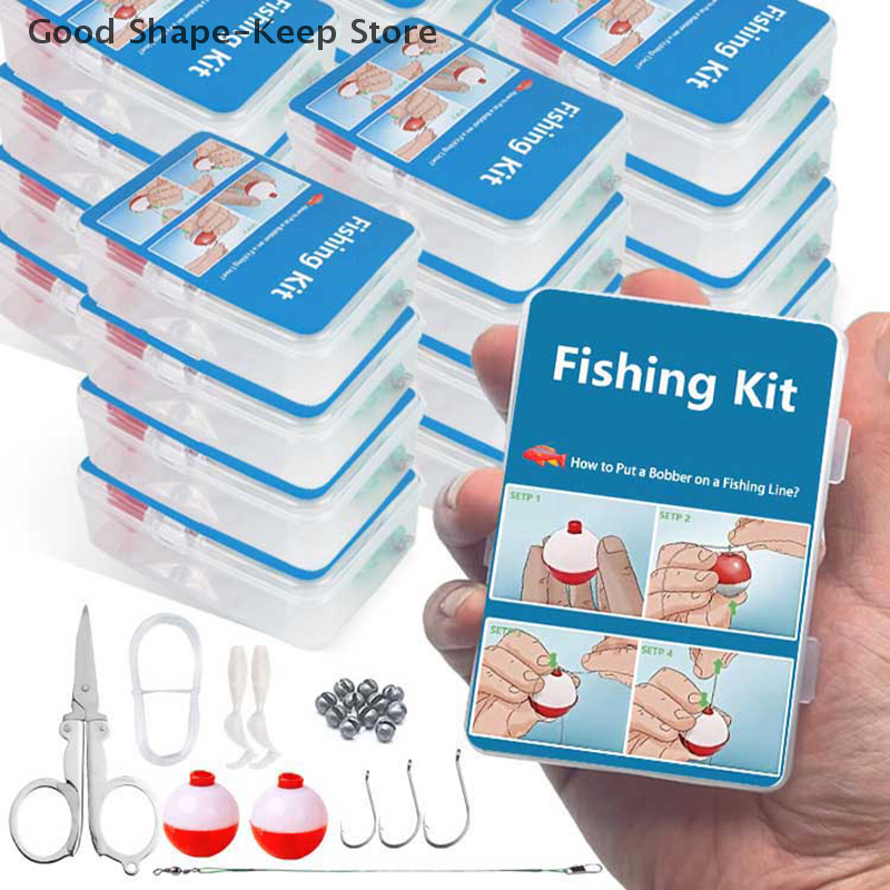 24Pcs Emergency Fishing Kit Po - Fishing Kayak Rod Holder のレビューと価格